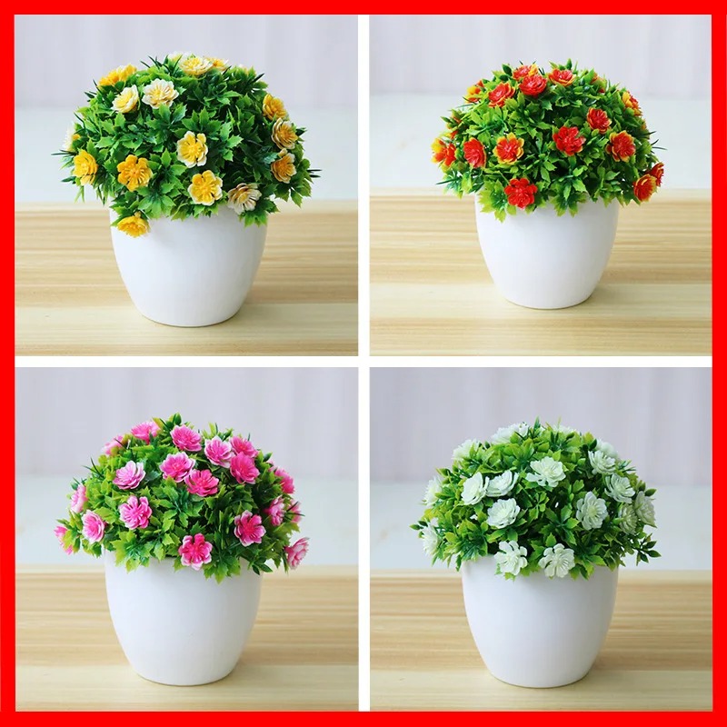 Bonsai Garden Mini - 1Pc Kunstmatige Planten Bonsai Kleine Bloem
