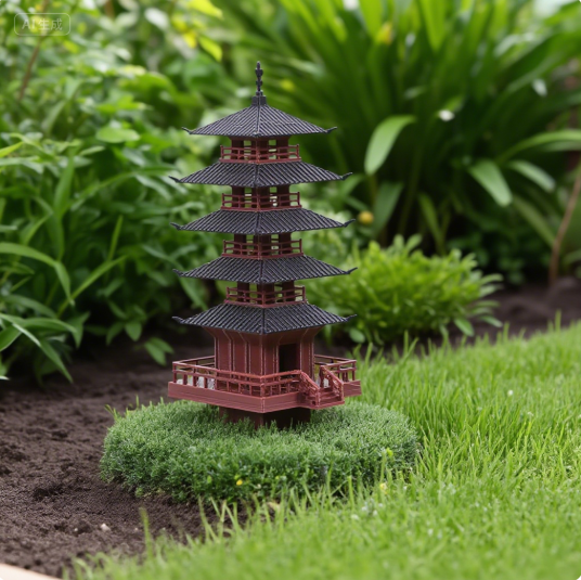 Bonsai Garden Mini - Tuin Aquarium Bonsai Decor Mini Pagode