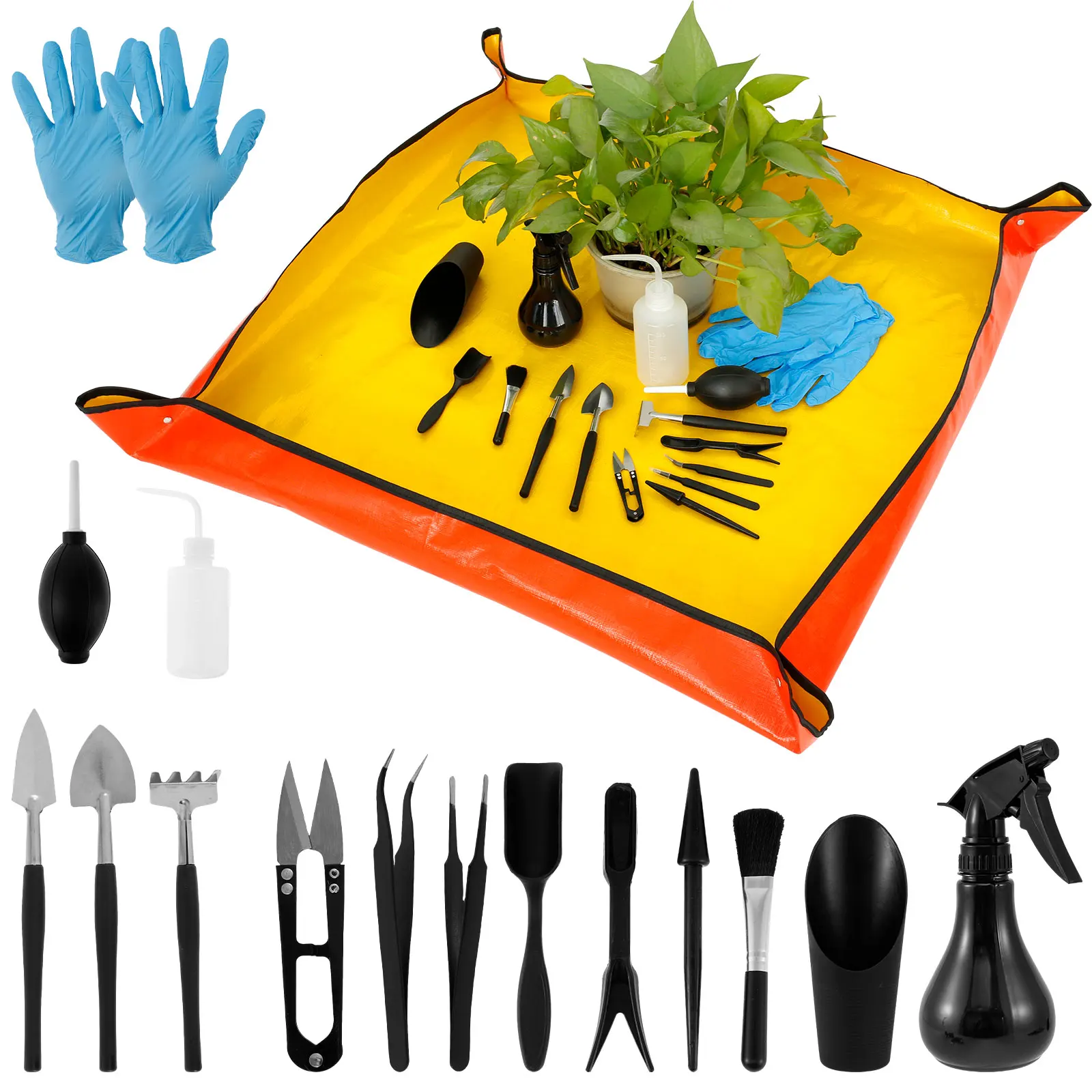 Bonsai Garden Mini - 13/16 Stuks Tuin Sappige Planten Gereedschap