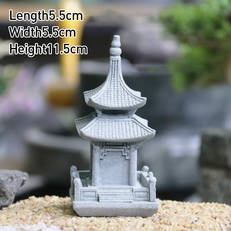 Bonsai Garden In Japan - Japanse Tuin Bonsai Rotstuin Lanscaping Vintage