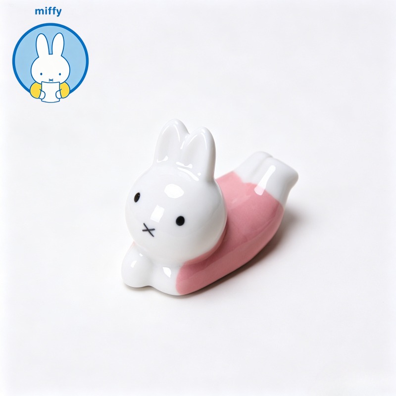 First Bonsai Garden - Kawaii Miffy Keramiek Ambachten Gelukskonijn Eetstokjeshouder