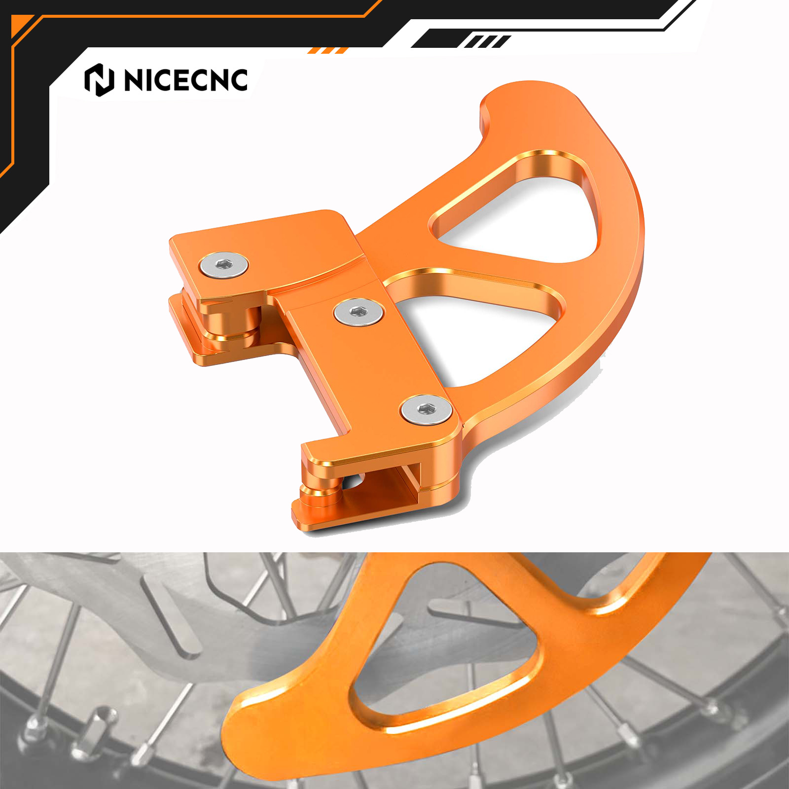 Husqvarna Chainsaw 450 - NICECNC Remschijf Guard Voor KTM EXC