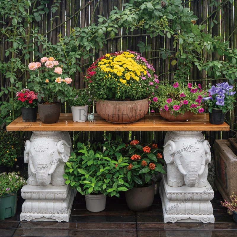 Terras tuinindeling teak buite - Bonsai Garden Layout recensie en prijs