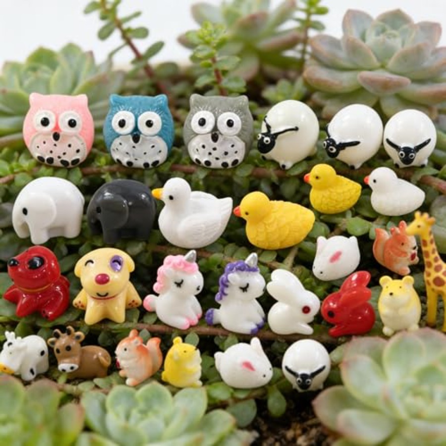 74 stuks miniatuur dieren orna - Bonsai Garden In Japan recensie en prijs