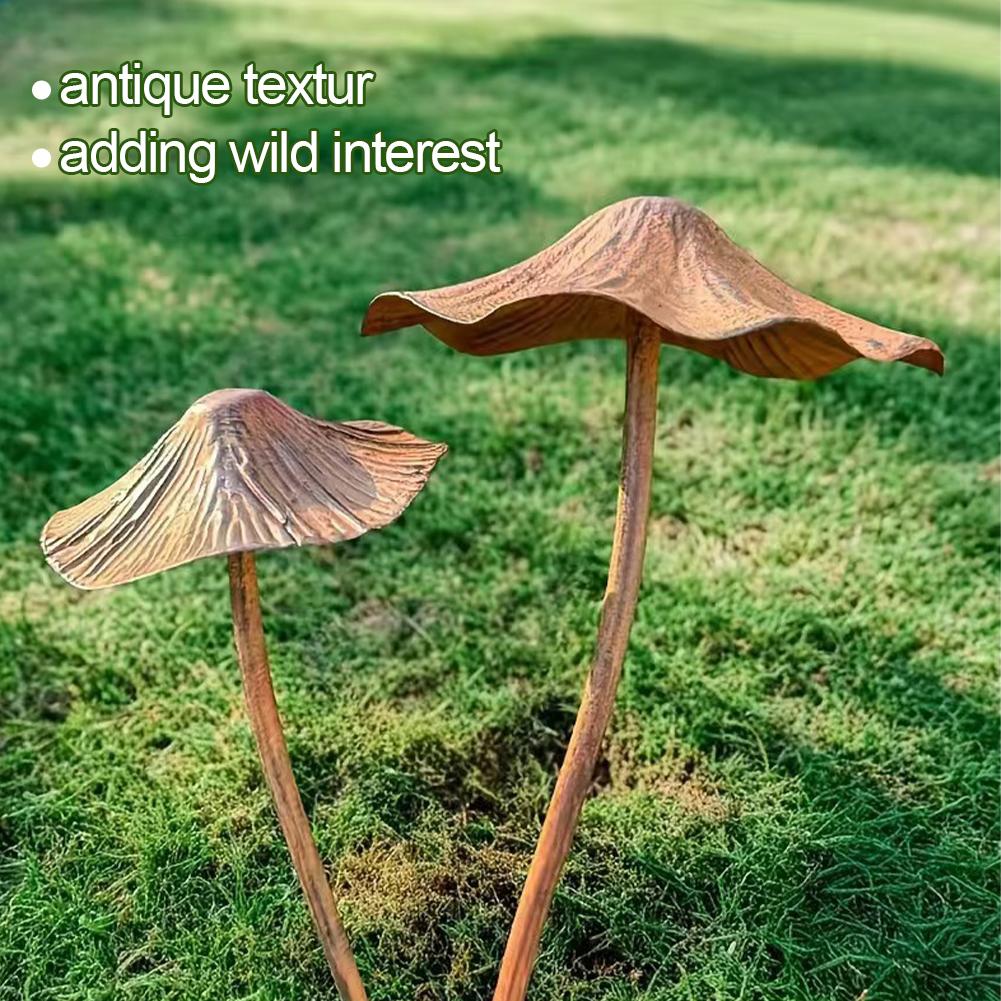 Retro metalen roestige paddens - Bonsai Gardening recensie en prijs