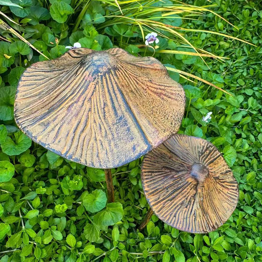 Retro metalen roestige paddens - Bonsai Gardening recensie en prijs