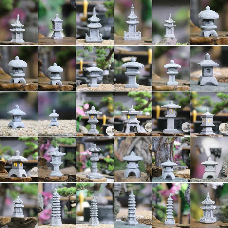 Vintage Zen miniatuur zandstee - Bonsai Garden In Japan recensie en prijs