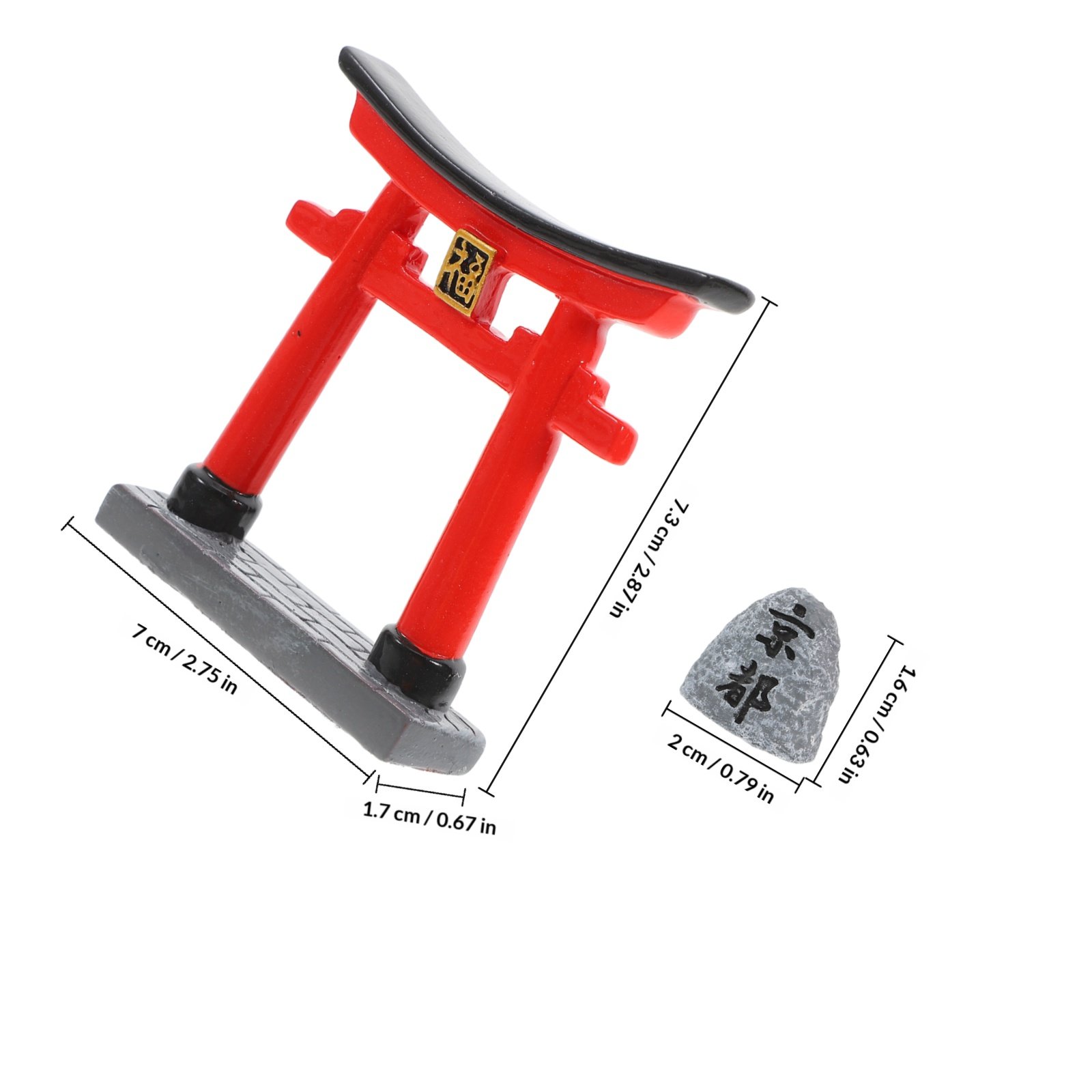 Japanse miniatuur Torii-poort  - Japanese Garden Bonsai recensie en prijs