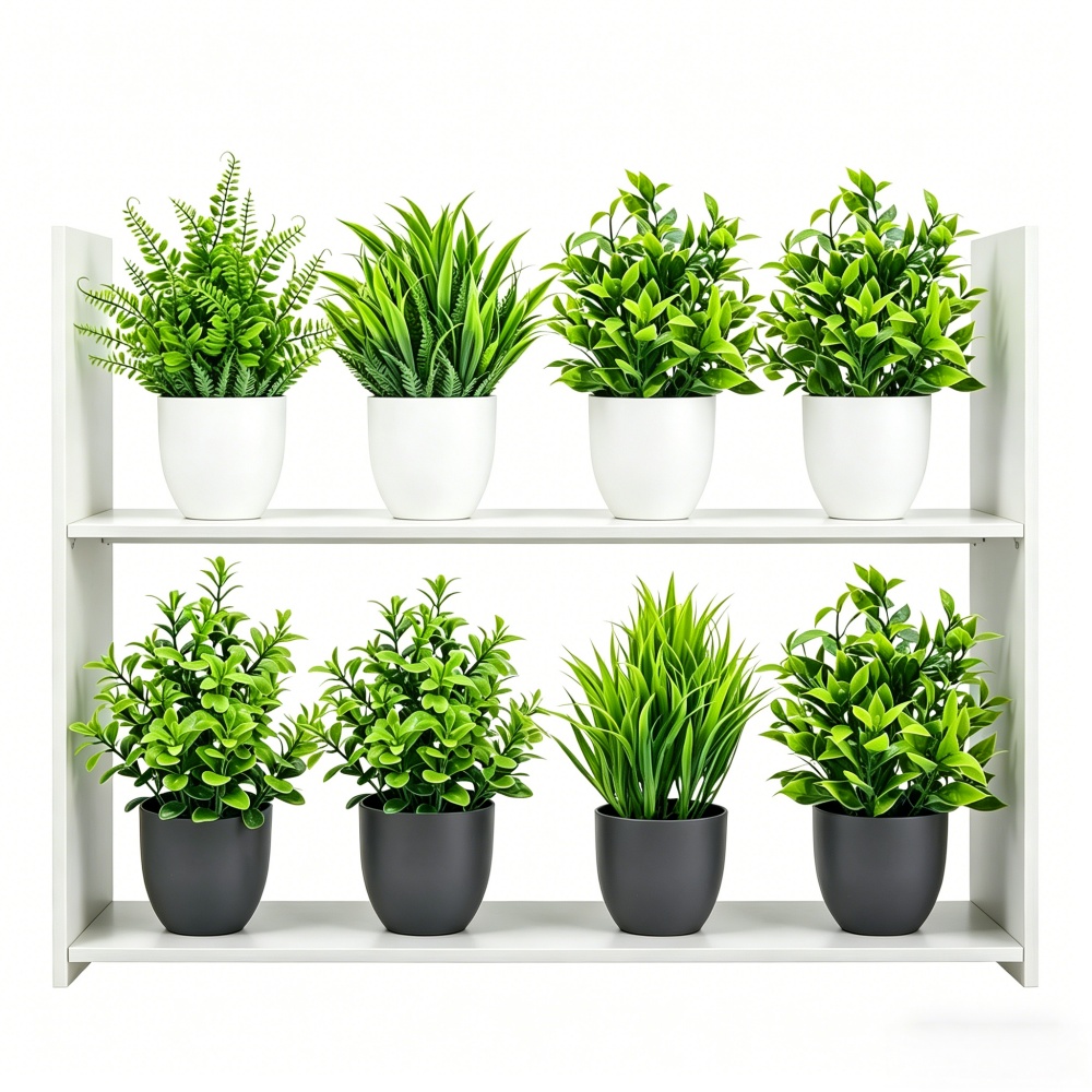 4 stks/set Mini Kunstplanten I - Bonsai Garden Mini recensie en prijs