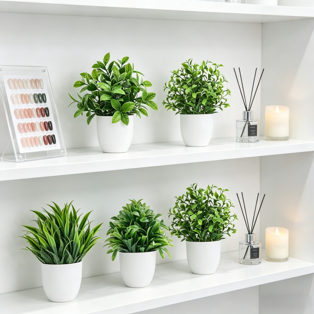 4 stks/set Mini Kunstplanten I - Bonsai Garden Mini recensie en prijs