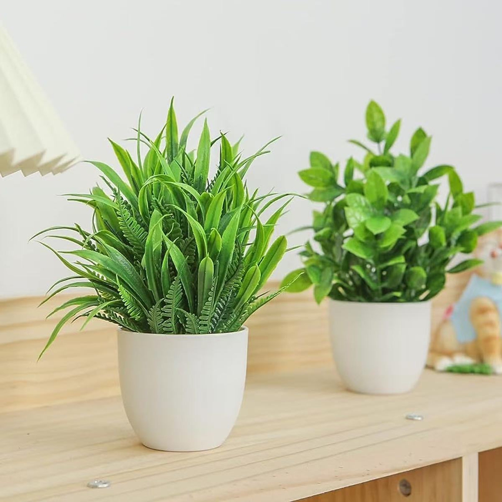 4 stks/set Mini Kunstplanten I - Bonsai Garden Mini recensie en prijs