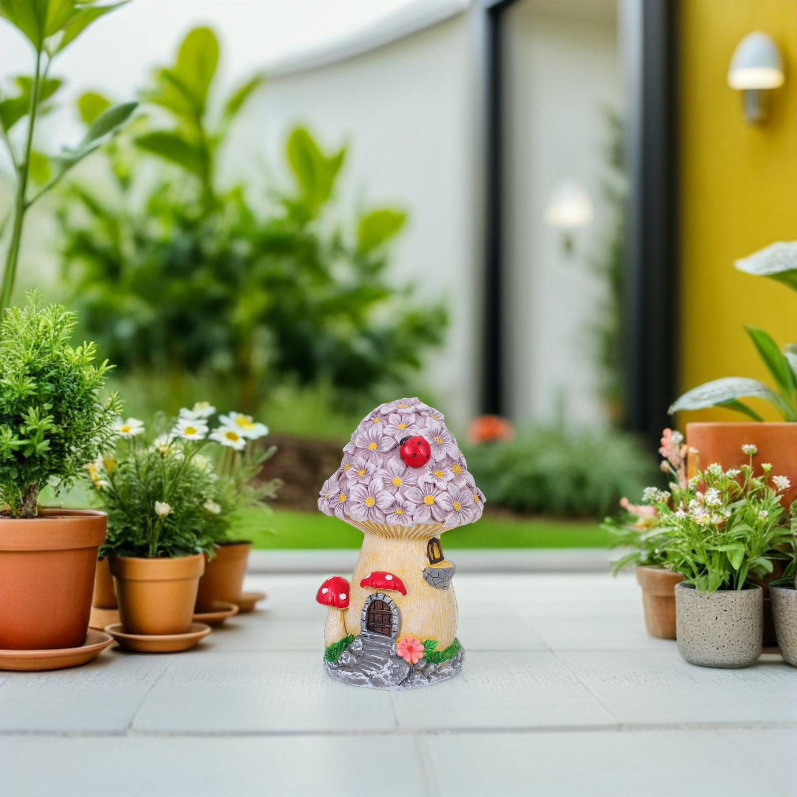 Weerbestendig hars-paddenstoel - Bonsai Garden Mini recensie en prijs