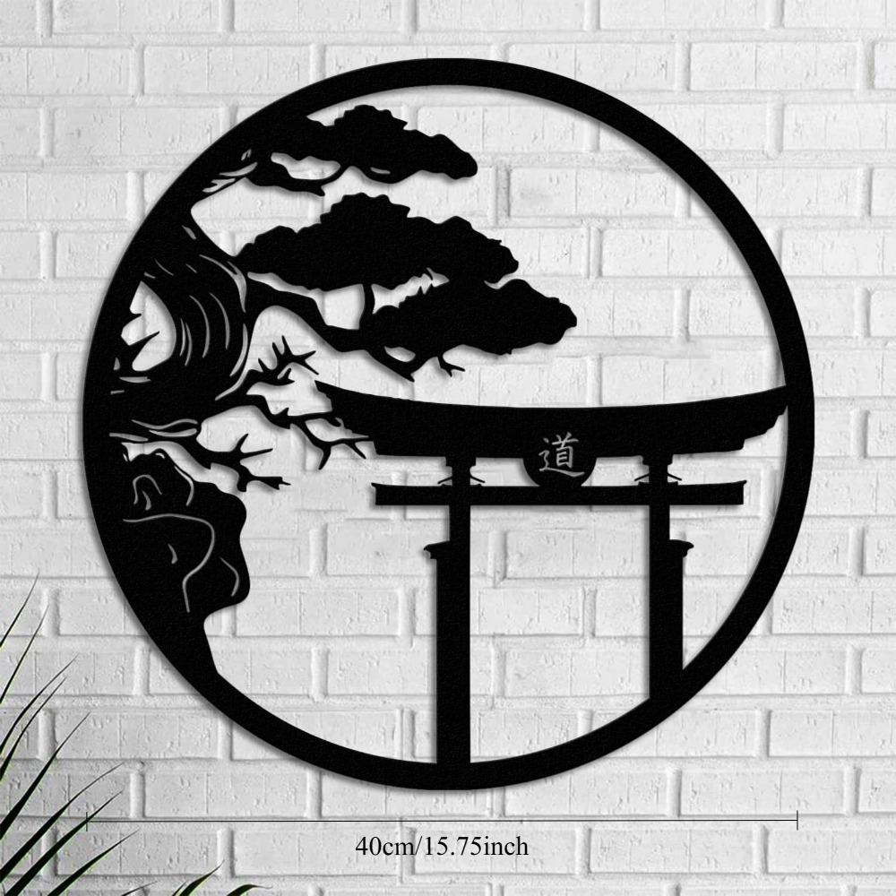 Merk Cherry Blossom Tree Metal - Japanese Garden Bonsai recensie en prijs