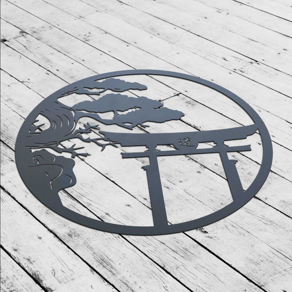 Merk Cherry Blossom Tree Metal - Japanese Garden Bonsai recensie en prijs