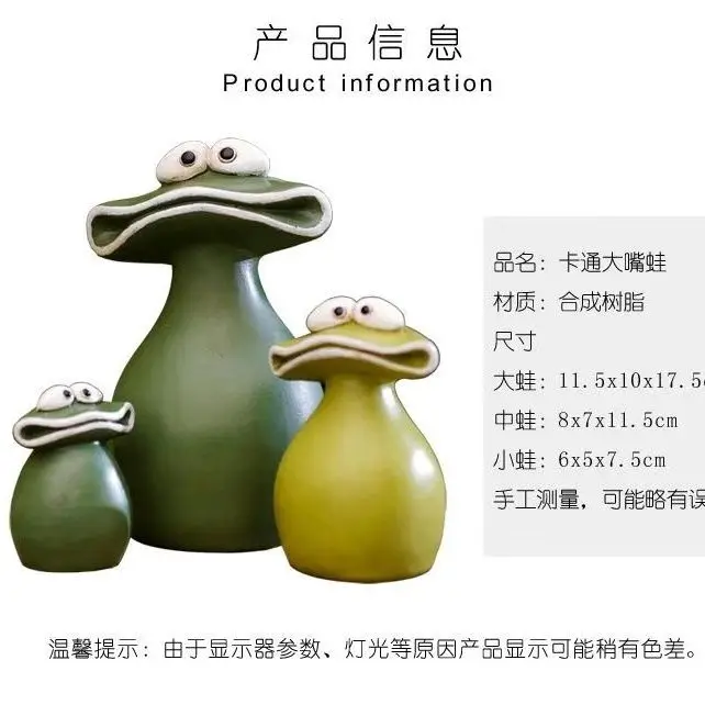 Cartoon Grote Mond Kikker Tuin - Bonsai Garden China recensie en prijs
